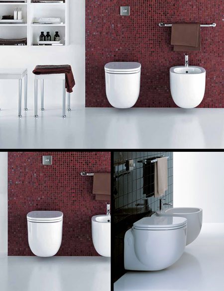 500 Small Wall Hung Bathroom Toilet (51B)