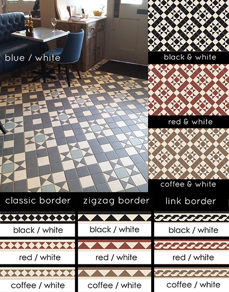 Appleby Encaustic Flooring Tiles (101A)