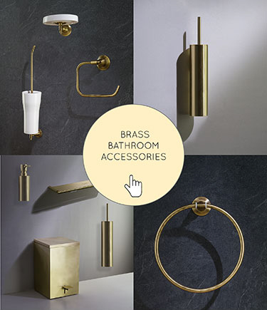 Brass Bathroom Accessories 