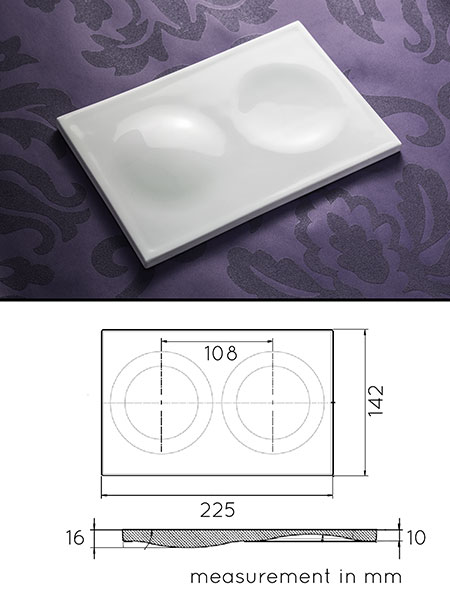 Ceramic Wave Sensor Flush Plate (54P)