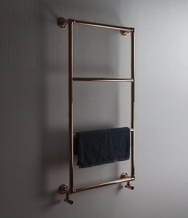 Classic Rose Gold Wall Mounted Towel Warmer (57NRG)