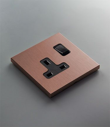 Vogue Copper Plug Sockets (148B)