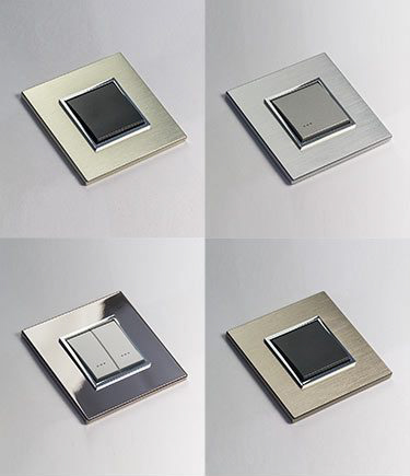 Metallic Light Switches (123N)