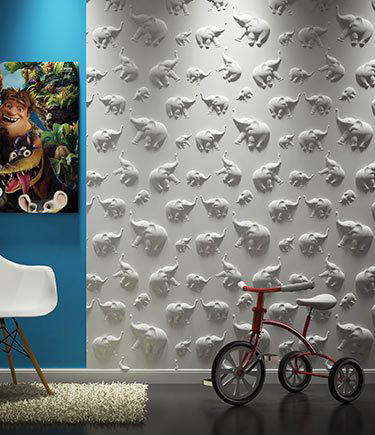 Dumbo 3D Decorative Wall Panelling (113G)