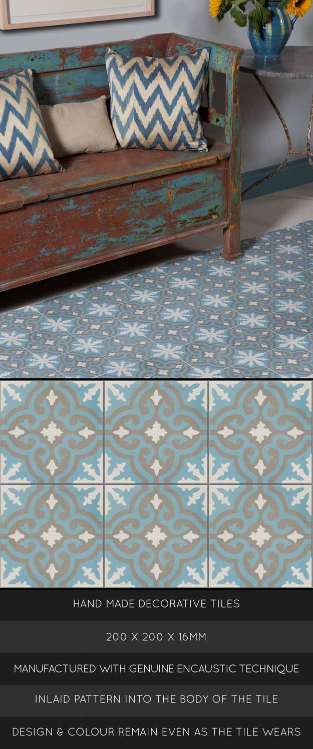 Safi Moroccan Tiles (85D)