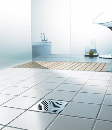 Square Wet Room Shower Drain For Tiles (88A)