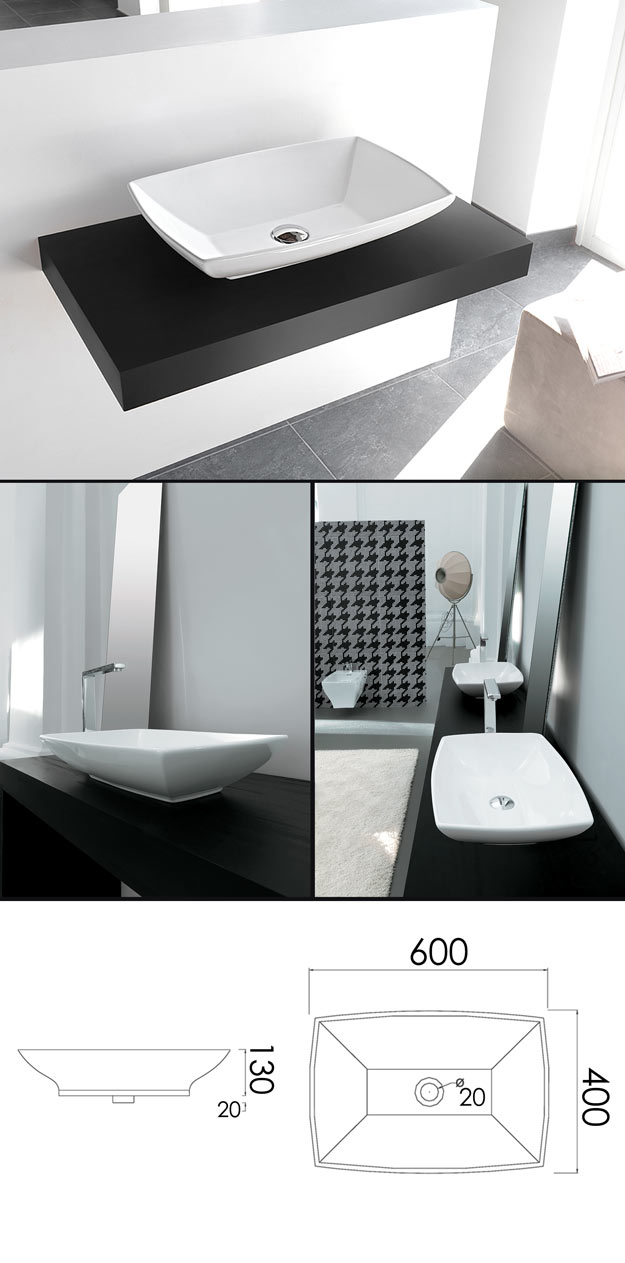 Lulu Art Counter Top Basin (78A)