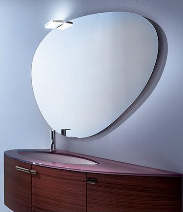 Oceana Bathroom Mirror with Light (63N)