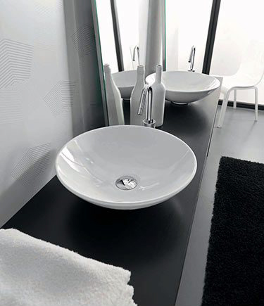 Round Ceramic Wash Basin (29X)