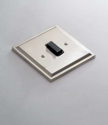 Satin Nickel Other Electrical Fittings (124N)