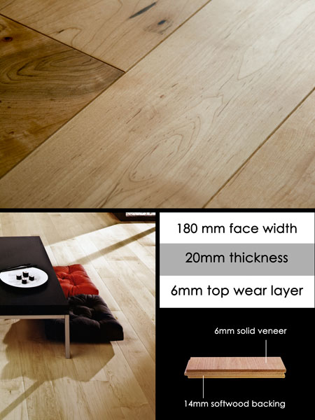 Maple Engineered Wood Flooring (93A)