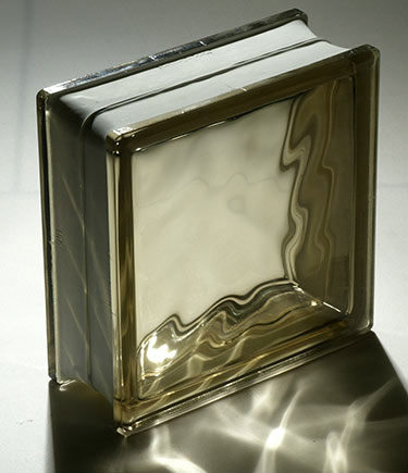 Brown Tinted Glass Wall Brick (794)
