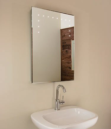 Re-chargeable Bathroom Mirror & Lights (63E)