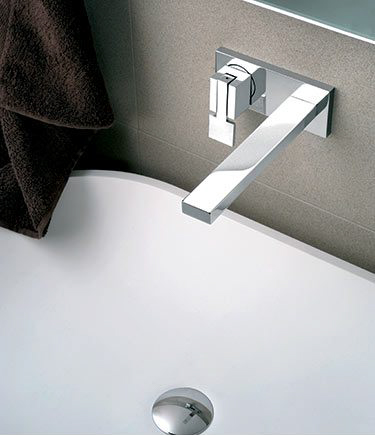 Boxer Wall Mounted Basin Tap (45D)