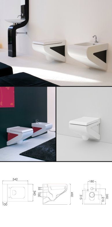 Italian Bathroom Design on Wall Hung Wc   Wall Hung Toilet   Wall Mounted Toilet