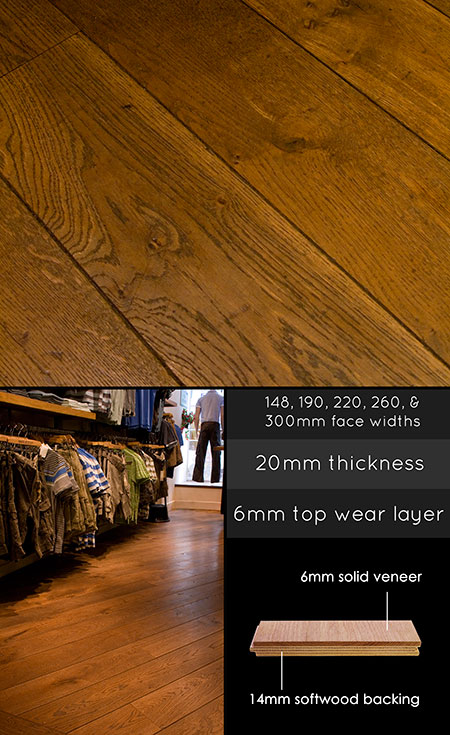 Golden Oak Engineered Wood Flooring (93P)
