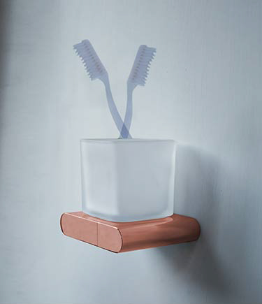 Spa Copper Toothbrush Holder (162EC)