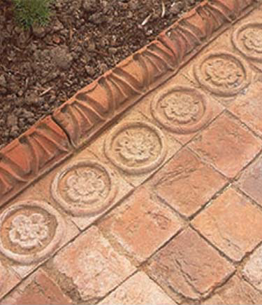 English Terracotta Clay Garden Cobbles (134C)