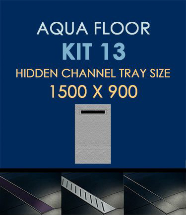 Wet Room Floor Installation Kit 13 with Channel Drain (184N)