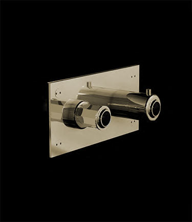 Art Deco Brass Thermostatic Shower Valve (61BK)