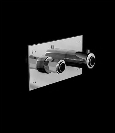 Art Deco Thermostatic Shower Valve (61K)