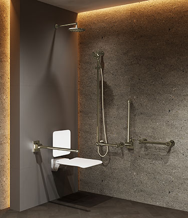 Ball Jointed Nickel Doc M Shower Pack (722CN)