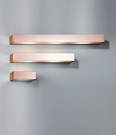 Copper Bathroom Wall Lights (56M)