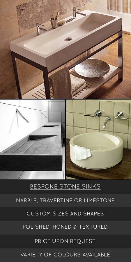 Bespoke Stone Sinks (66K)