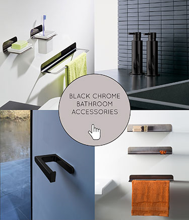 Black Chrome Bathroom Accessories