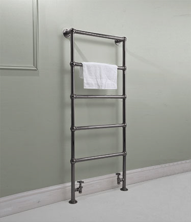 Eden Black Chrome Towel Warmer (57LBC)