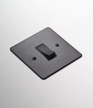 Black Designer Sockets & Switches