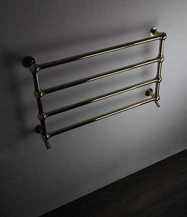 Brass Ball Jointed Multi Rail Towel Warmer (10BR)