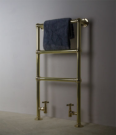 Brass Eden Ball Jointed Towel Rail (57LPB)