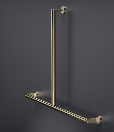 Etch Brass T-Shaped Grab Bar (ETB4)