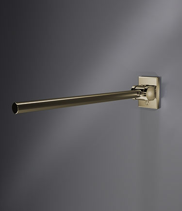 Helo Brass Folding Straight Grab Bar (HLB6)