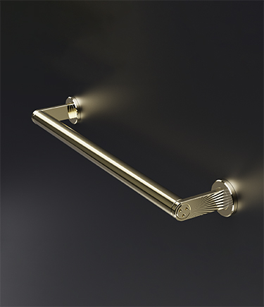 Helo Brass Straight Grab Rail (HL4BR)