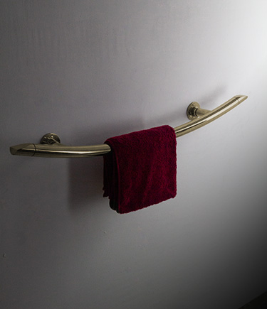 Katana Brass Heated Towel Bar (KT1BR)