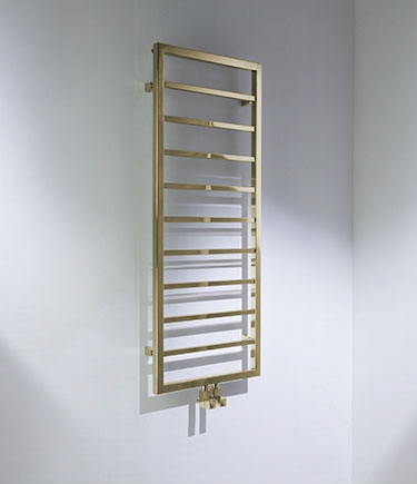 Plaza Brass Heated Towel Rail (174BR)