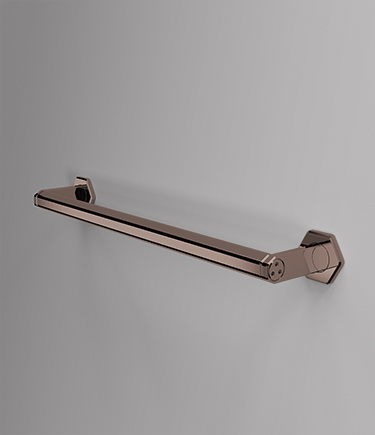 Art Deco Bronze Straight Grab Rail (ATBZ1) 