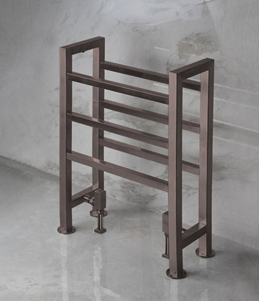 Cubic Horse Bronze Heated Towel Rail (57YBZ)