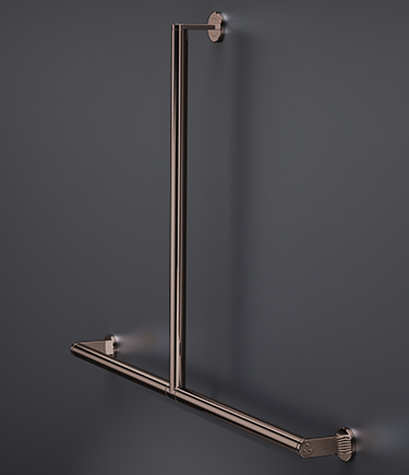 Helo Bronze "T" Shaped Grab Supporting Bar (HL9BZ)
