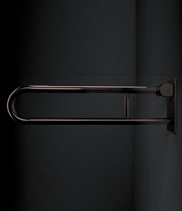 Bronze Removable Hinged Grab Bar (154BZ)