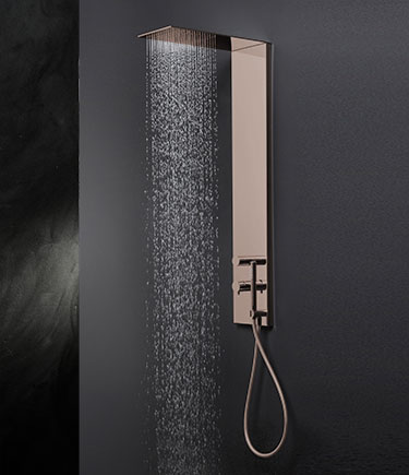 Sleek Bronze Shower Column (78ABZ)