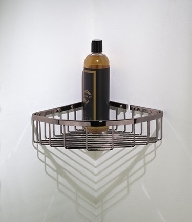 Spa Bronze Corner Shower Basket (162LBZ)