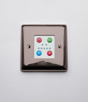 Bronze Wall Control + Timer Boost for Electric Towel Rails (C8C)