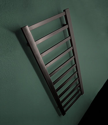 Black Chrome Chunky Towel Warmer (113BC)