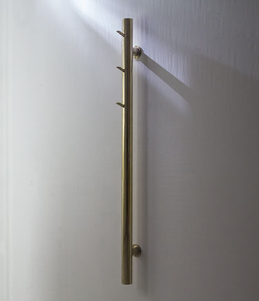 Brass Hot Tree Towel Warmer (58BR)