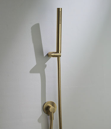 Art Deco Brass Handheld Shower (61BL)