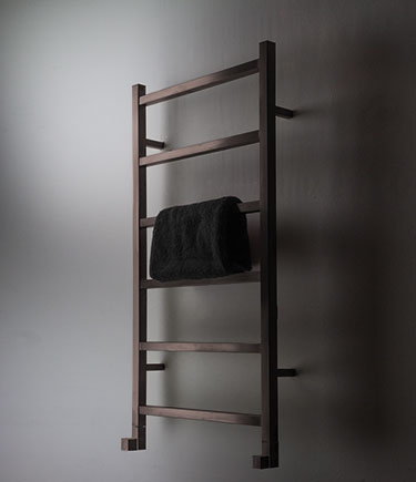 Brushed Bronze Ladder Towel Rail (58BZ)