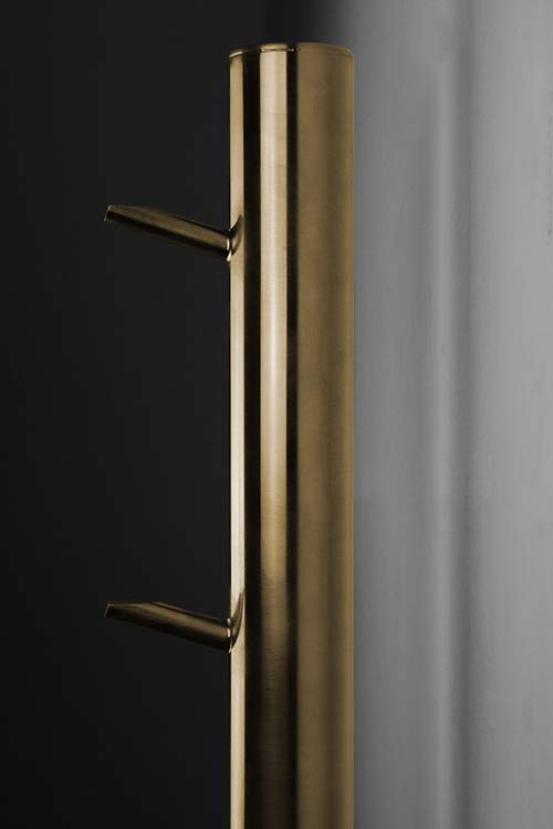 Freestanding Gold Towel Radiators | Gold Plated Towel Warmers | Hot Tree